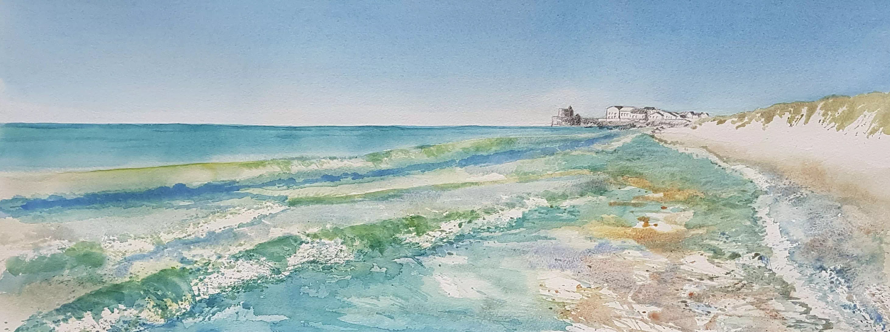 oeuvre aquarelle carrouse 1